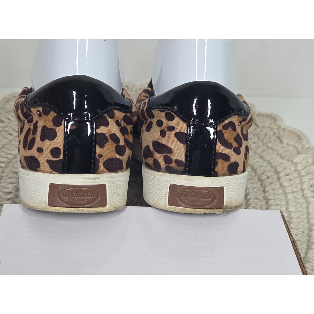 Dr Scholls Leopard Chic Print Slip On Sneakers Be Free Energy Tech Sz 7 Comfort - Picture 5 of 12